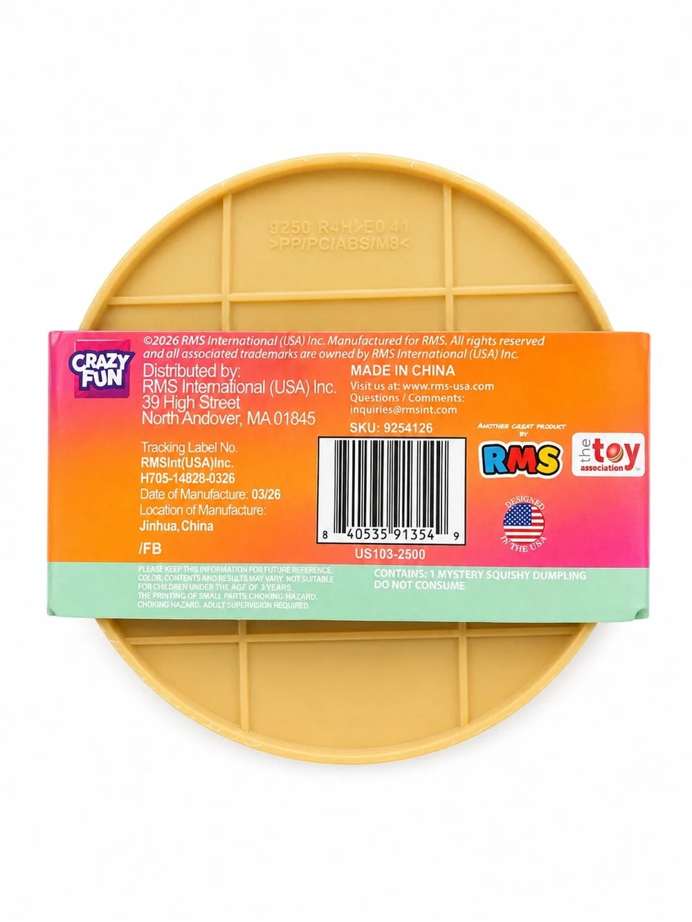 Crazy Fun Original Mystery Dumpling Sherbert Edition (Orange Scented)